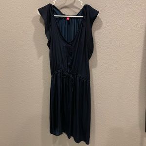 NWOT VInce Camuto Flutter Sleeve Shirtdress